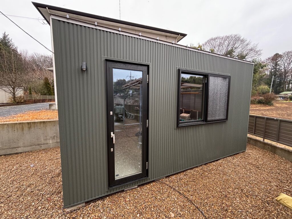 お家のお庭にもう一つの家族部屋を！！