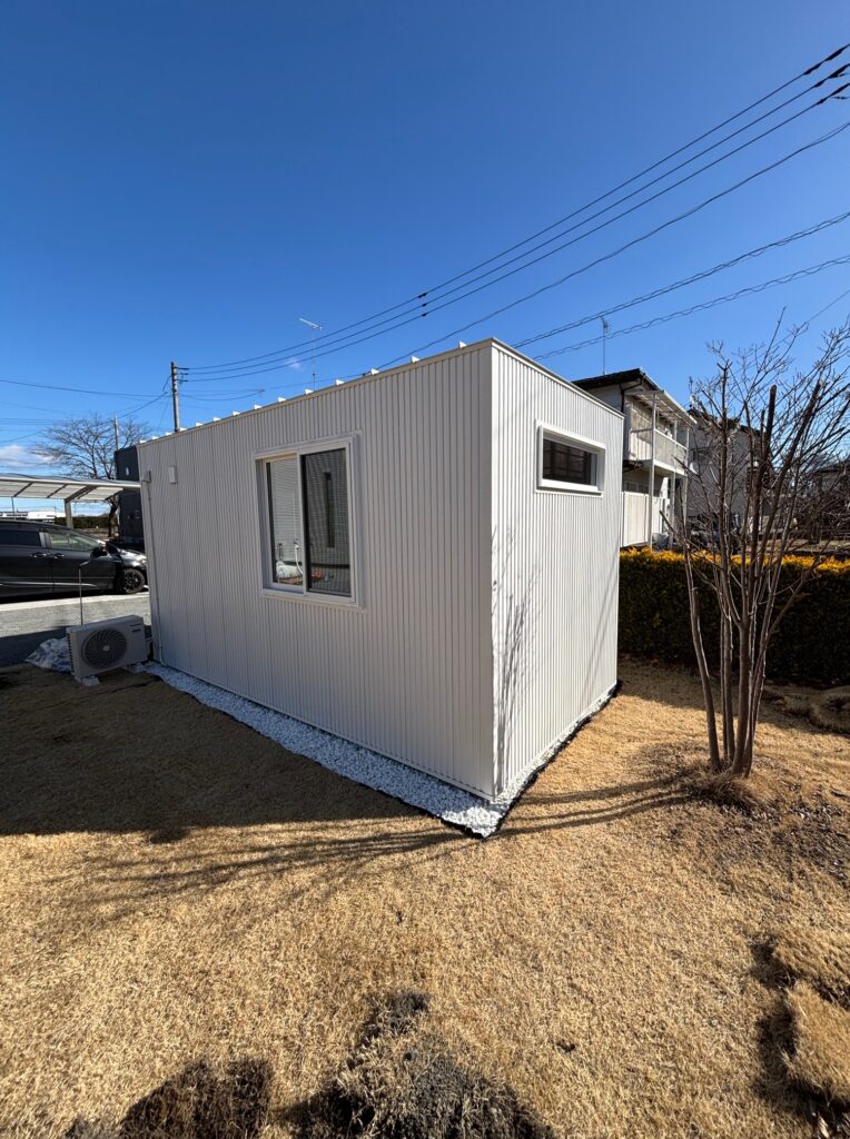 清潔感あるサロンをご自宅のお庭に！